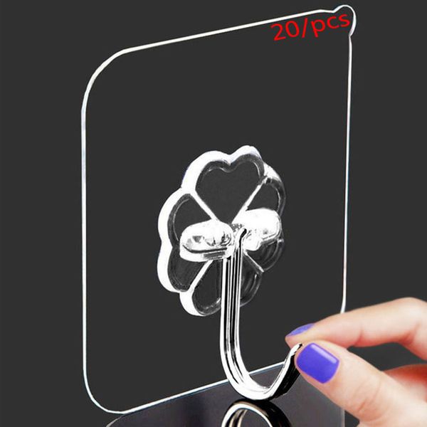 20pcs bearing 5-10kg/transparent suction cup wall hooks hanger for kitchen bathroom kitchen punch-strong adhesive hook
20pcs bearing 5-10kg/transparent suction cup wall hooks hanger for kitchen bathroom kitchen punch-strong adhesive hook