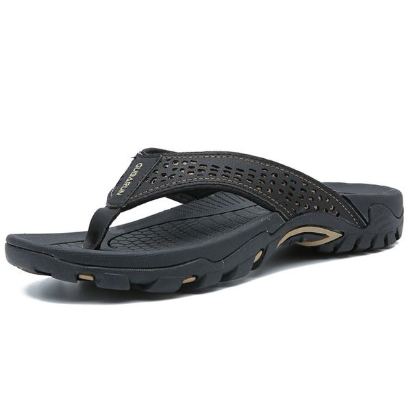 lingge summer sandals male beach shoes leather sandals dual use leisure flip flop men beach sandals man fashion casual slipper, Black
lingge summer sandals male beach shoes leather sandals dual use leisure flip flop men beach sandals man fashion casual slipper, Black