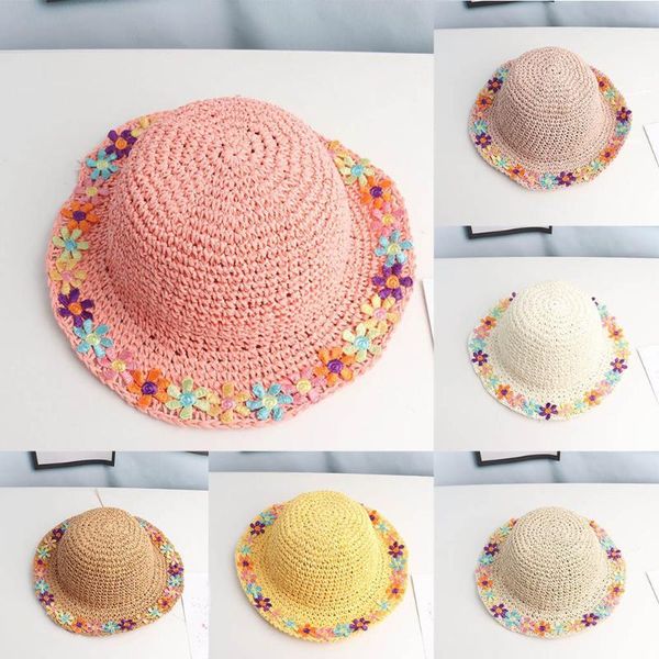 kids summer straw hat floral beach sun protection hat for girls fisherman cap kids children breathable sunscreen beach sun, Yellow
kids summer straw hat floral beach sun protection hat for girls fisherman cap kids children breathable sunscreen beach sun, Yellow
