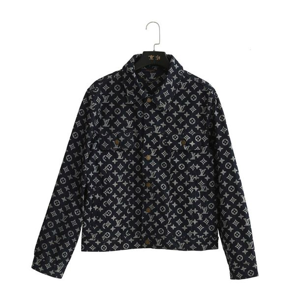 19ss european classic designer retro casual denim jackets for women leather full letter laser printing fabric lapel coats, Black;brown
19ss european classic designer retro casual denim jackets for women leather full letter laser printing fabric lapel coats, Black;brown