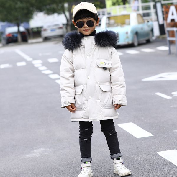 winter 2019 new down jacket for children raccoon collar long down jacket for boys and thick girls duck, Blue;gray
winter 2019 new down jacket for children raccoon collar long down jacket for boys and thick girls duck, Blue;gray