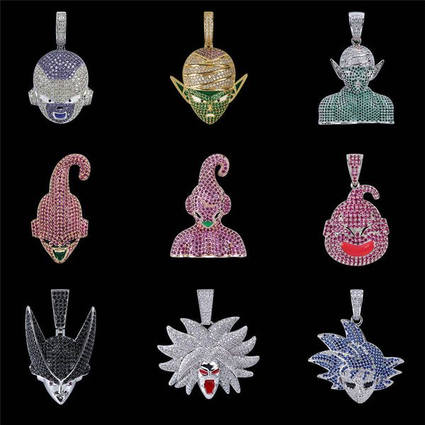 18 К Золото Iced Out Хип-Хоп Аниме Dragon Ball Bic Дьявол Majin Buu Персонаж Броли Гокан Kid Buu Мужчи
18 К Золото Iced Out Хип-Хоп Аниме Dragon Ball Bic Дьявол Majin Buu Персонаж Броли Гокан Kid Buu Мужчи