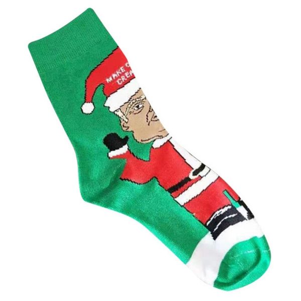1pair trump christmas socks warm soft cotton casual compression stretch outdoor funny elastic, Black
1pair trump christmas socks warm soft cotton casual compression stretch outdoor funny elastic, Black