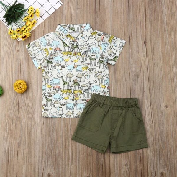 kids baby boys dinosaur clothes set 2019 toddler animal short sleeve gentleman shirt shorts outfits clothing sunsuit 2pcs, White
kids baby boys dinosaur clothes set 2019 toddler animal short sleeve gentleman shirt shorts outfits clothing sunsuit 2pcs, White