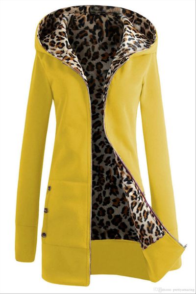 womens leopard fashion jackets slim fit fleece winter warm plus size clothing coats for ladies females, Black
womens leopard fashion jackets slim fit fleece winter warm plus size clothing coats for ladies females, Black