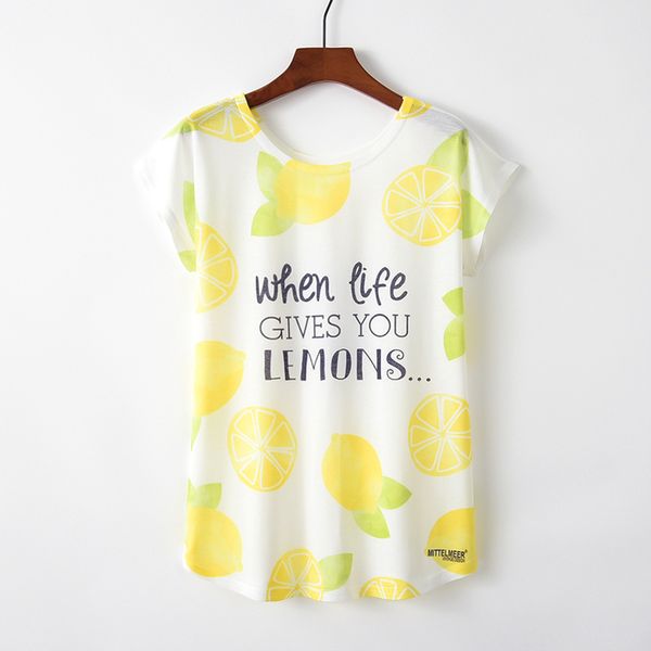 kaitingu spring summer women t shirt novelty harajuku kawaii cute style lemon print t-shirt new short sleeve size l xl, White
kaitingu spring summer women t shirt novelty harajuku kawaii cute style lemon print t-shirt new short sleeve size l xl, White