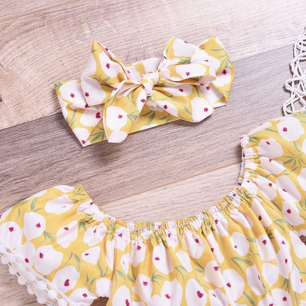 newborn baby girl clothing 3pcs off-shoulder floral t-shirt + shorts pants + headband clothes set roupa infantil ropa bebe, White
newborn baby girl clothing 3pcs off-shoulder floral t-shirt + shorts pants + headband clothes set roupa infantil ropa bebe, White