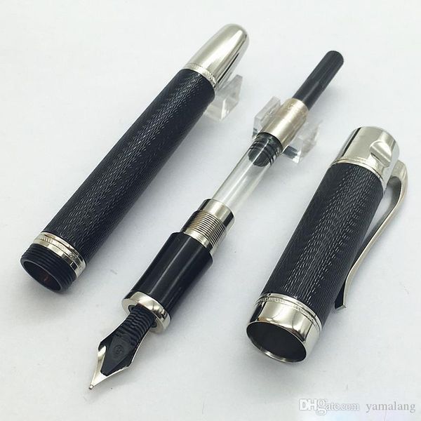 luxury black / blue color jules pen, stationery metal fountain pen for writing (m nib
luxury black / blue color jules pen, stationery metal fountain pen for writing (m nib