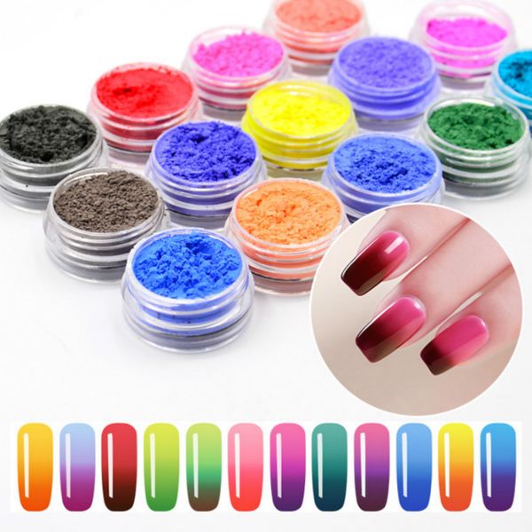 temperature change 12 colors glitter nail art gem polish nail gel 3d art decorations glitter powder, Silver;gold
temperature change 12 colors glitter nail art gem polish nail gel 3d art decorations glitter powder, Silver;gold