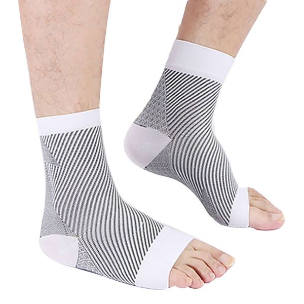 wholesale-1 pair oblique stripe socks sports compression ankle brace elastic protector socks for injury recovery, Black
wholesale-1 pair oblique stripe socks sports compression ankle brace elastic protector socks for injury recovery, Black