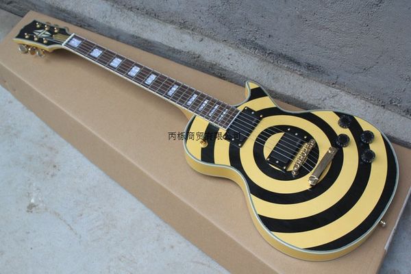 Top Quality Zakk Wylde bullseye black EMG Active initiative pickups With 9V Battery Electric Guitar
Top Quality Zakk Wylde bullseye black EMG Active initiative pickups With 9V Battery Electric Guitar