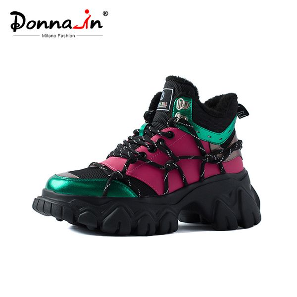 donna-in breathable chunky sneakers women 2019 platform wedge leather stylish women casual shoes short plush winter sneakers, Black
donna-in breathable chunky sneakers women 2019 platform wedge leather stylish women casual shoes short plush winter sneakers, Black