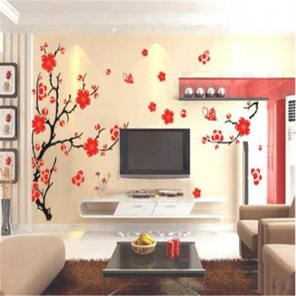 2020 Brand New Creative Large Plum Blossom Flower Tree Wall Sticker Art Mural PVC Decal Plum Wall Sticker Home Room Decor
2020 Brand New Creative Large Plum Blossom Flower Tree Wall Sticker Art Mural PVC Decal Plum Wall Sticker Home Room Decor