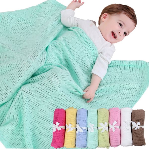 8-color newborn baby cotton blanket comfortable multi-function leisure blanket air conditioning breathable hole
8-color newborn baby cotton blanket comfortable multi-function leisure blanket air conditioning breathable hole