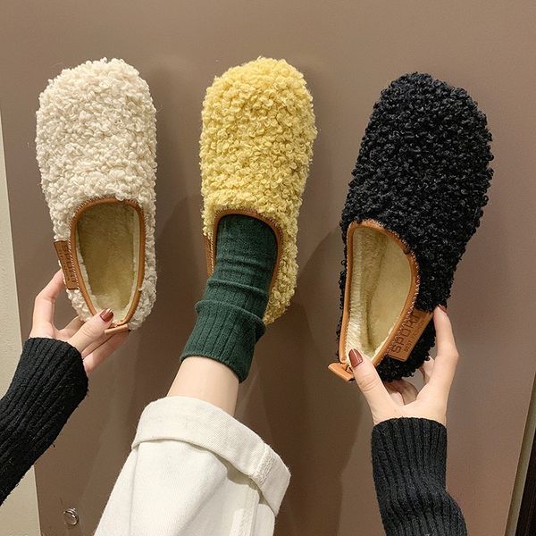 woman winter keep warm flats soft bottom multiple colour women's loafers fashion warm soft and comfortable peas shoes u16-93, Black
woman winter keep warm flats soft bottom multiple colour women's loafers fashion warm soft and comfortable peas shoes u16-93, Black