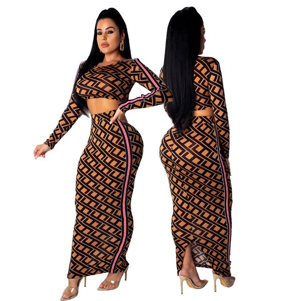 Women FF Two Piece Dress Sexy Designer Letter Printed Two Piece Sets Fashion Panelled Ribbon Women Suits
Women FF Two Piece Dress Sexy Designer Letter Printed Two Piece Sets Fashion Panelled Ribbon Women Suits