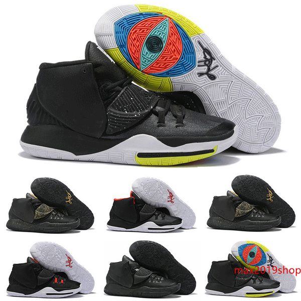2019 new kyrie black magic vi 6 ki6 mens basketball shoes irving 6s zoom sport training sneakers high ankle baskets shoe size 40-46
2019 new kyrie black magic vi 6 ki6 mens basketball shoes irving 6s zoom sport training sneakers high ankle baskets shoe size 40-46