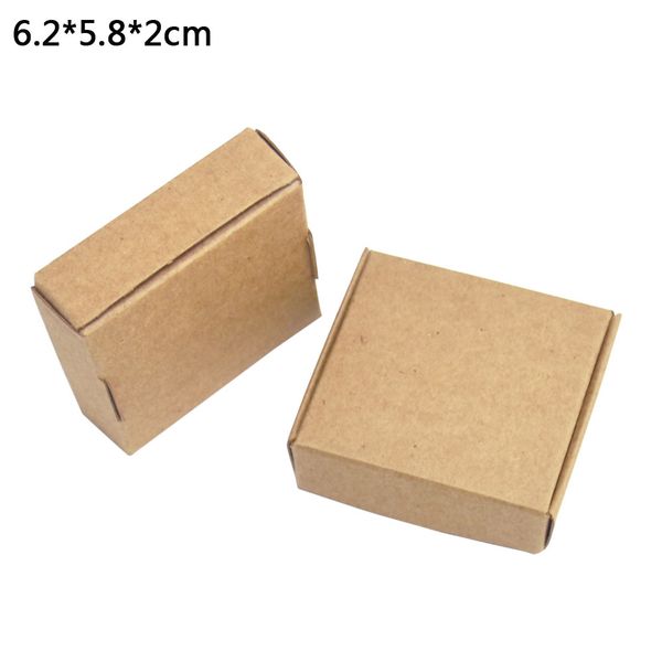50pcs/lot 6.2*5.8*2cm brown kraft paper handmade soap packaging box wedding party gift diy packing box for jewelry chocolate biscuit candy
50pcs/lot 6.2*5.8*2cm brown kraft paper handmade soap packaging box wedding party gift diy packing box for jewelry chocolate biscuit candy