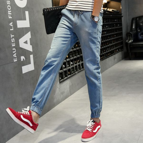 plus size hiphop trousers summer fashion men's jeans blue slim denim pants blue for male casual new brand trend jeans ~5xl
plus size hiphop trousers summer fashion men's jeans blue slim denim pants blue for male casual new brand trend jeans ~5xl