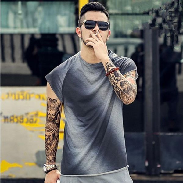 fashion men's shirt casual mixing color slim fit short sleeve sports gradient black male streetwear holiday new arrival soft, White;black
fashion men's shirt casual mixing color slim fit short sleeve sports gradient black male streetwear holiday new arrival soft, White;black
