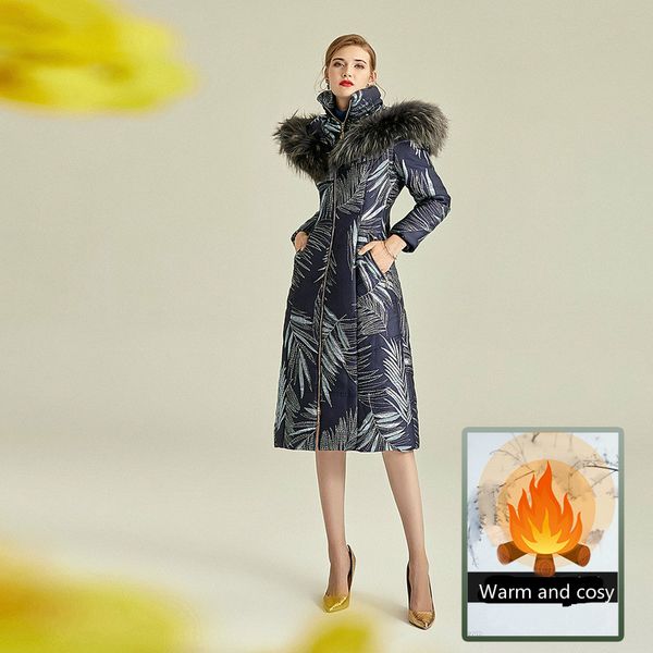 2019 winter new пуховик крупногабаритные волос tie hat талия была тонкой моды жаккарда вышивки изысканный толстые хлопка куртка, Black
2019 winter new пуховик крупногабаритные волос tie hat талия была тонкой моды жаккарда вышивки изысканный толстые хлопка куртка, Black