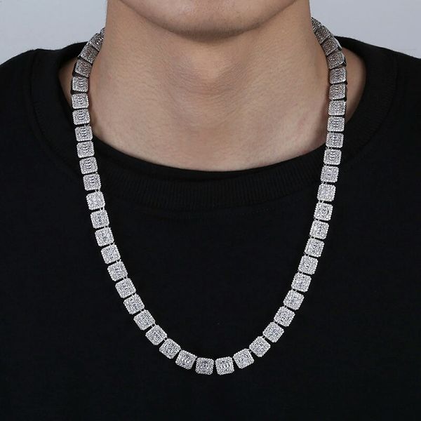 18inches 22inches 10mm hip hop square diamonds chains for men luxury diamonds chain necklaces gold silver cuban chain jewelry gifts for bf
18inches 22inches 10mm hip hop square diamonds chains for men luxury diamonds chain necklaces gold silver cuban chain jewelry gifts for bf