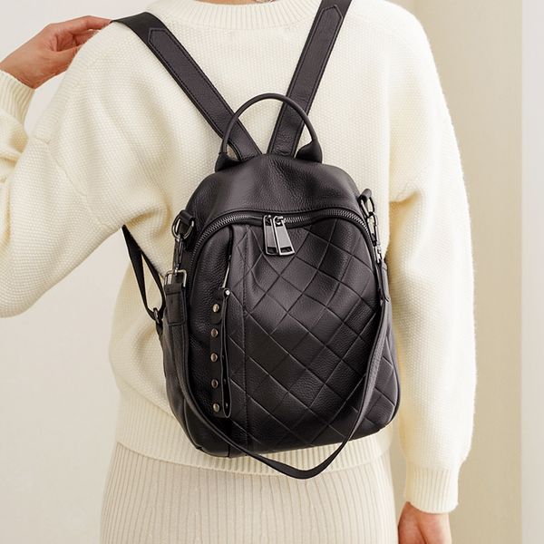 woonam women new fashion hide genuine calf leather stitched backpack bag wb1076
woonam women new fashion hide genuine calf leather stitched backpack bag wb1076