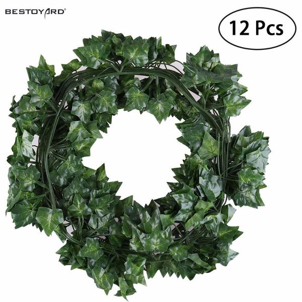 12pcs 6.5ft artificial wall hanging ivy vine foliage leaf garland plants decor flowers home decor
12pcs 6.5ft artificial wall hanging ivy vine foliage leaf garland plants decor flowers home decor