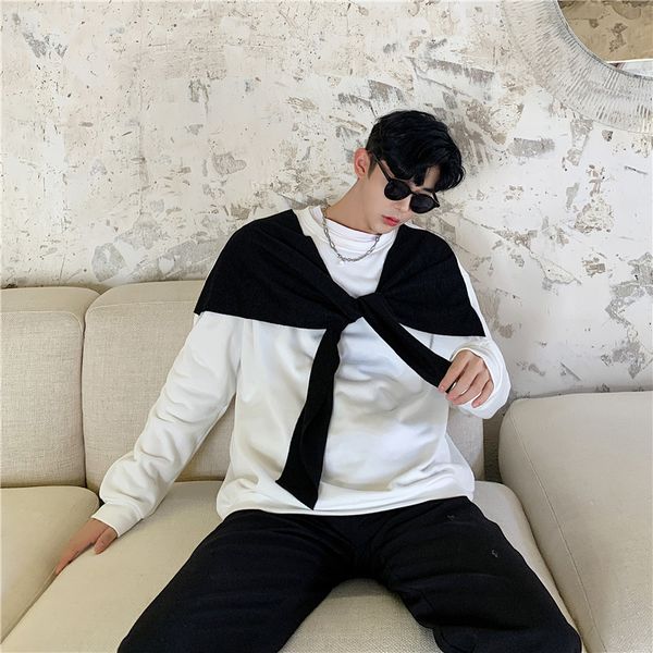 winter plus velvet hoodies men fashion solid color personality shawl hoodie man streetwear wild loose hip hop sweatshirt men, Black
winter plus velvet hoodies men fashion solid color personality shawl hoodie man streetwear wild loose hip hop sweatshirt men, Black