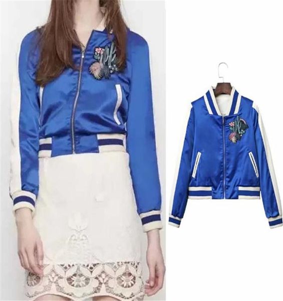 euro-american style collar fashion jacket coats embroidered short zipper jacket baseball spring and autumn fashion leisur, Black;brown
euro-american style collar fashion jacket coats embroidered short zipper jacket baseball spring and autumn fashion leisur, Black;brown