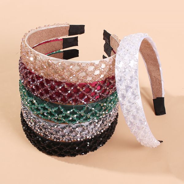 fashion european style women crystal multicolor head hoop handmade headband accessories girls hair ornaments accessories, Slivery;white
fashion european style women crystal multicolor head hoop handmade headband accessories girls hair ornaments accessories, Slivery;white