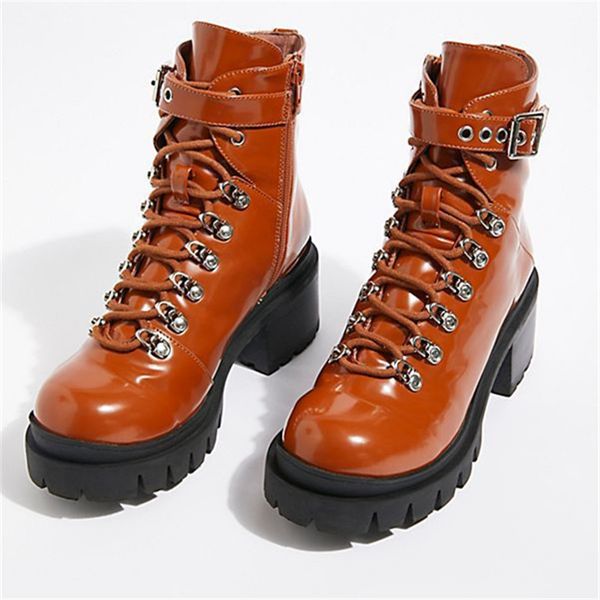 vintage boots lace up winter women new round toe boots buckle fashion casual wedge low heels boots9980713, Black
vintage boots lace up winter women new round toe boots buckle fashion casual wedge low heels boots9980713, Black