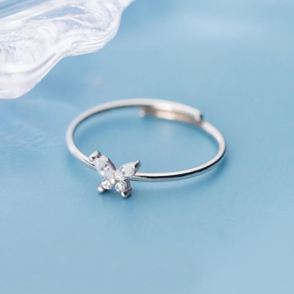 mloveacc real 925 серебряных кольца sterling для ювелирных изделий женщин cz цирконий бабочки resizable кольца thin корейских мод, Golden;silver
mloveacc real 925 серебряных кольца sterling для ювелирных изделий женщин cz цирконий бабочки resizable кольца thin корейских мод, Golden;silver