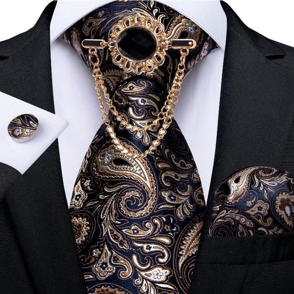 2020 new design fashion men's tie brooch set luxury paisley silk tie handkerchief cufflinks set wedding party necktie dibangu, Black;gray
2020 new design fashion men's tie brooch set luxury paisley silk tie handkerchief cufflinks set wedding party necktie dibangu, Black;gray