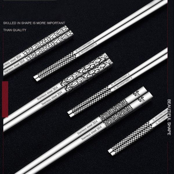 китайского chopstick многоразового металла палочка счастливый реюньон палочки лазерный противоскользящая квадрат форма палочки посуда s
китайского chopstick многоразового металла палочка счастливый реюньон палочки лазерный противоскользящая квадрат форма палочки посуда s