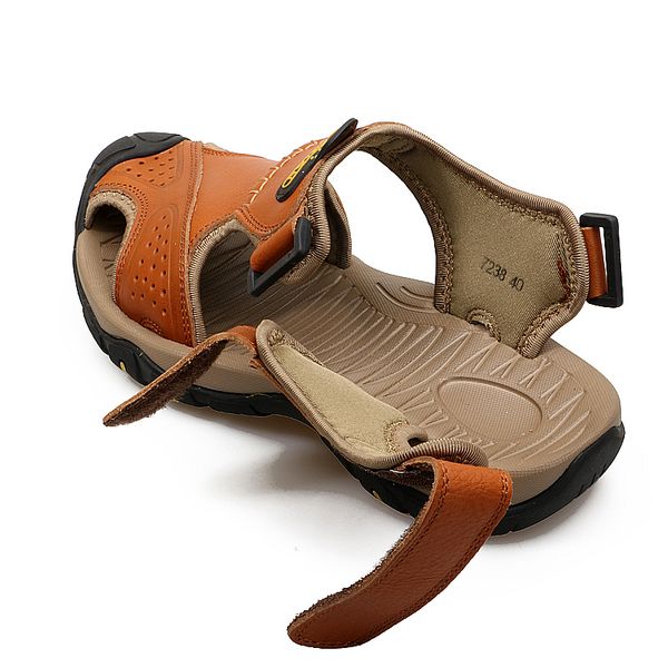 2020 new mens sandals summer breathable outdoor mens sandals genuine leather large size us12.5 non-slip men casual, Black
2020 new mens sandals summer breathable outdoor mens sandals genuine leather large size us12.5 non-slip men casual, Black
