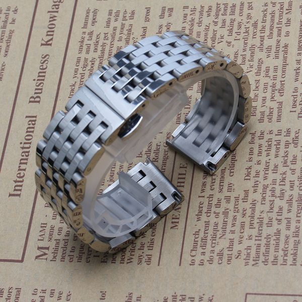 polished watchband beautiful watch strap band bracelet 20mm 22mm silver stainless steel matel butterfly buckle deployment 7beads sold belts, Black;brown
polished watchband beautiful watch strap band bracelet 20mm 22mm silver stainless steel matel butterfly buckle deployment 7beads sold belts, Black;brown