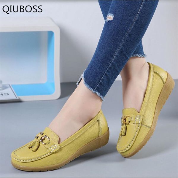 qiuboss 2018 spring autumn shoes woman cow leather flats shoes women slip on shallow mouth casual shoe large size 35-43 q468, Black
qiuboss 2018 spring autumn shoes woman cow leather flats shoes women slip on shallow mouth casual shoe large size 35-43 q468, Black
