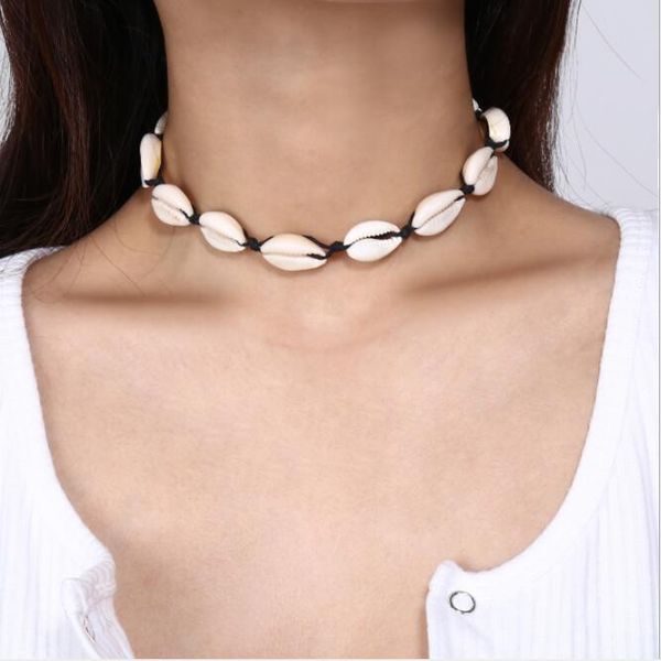 fashion hand made china cowrie shell necklace nature shell statement choker necklace bohemia collar collier women beach jewelry, Golden;silver
fashion hand made china cowrie shell necklace nature shell statement choker necklace bohemia collar collier women beach jewelry, Golden;silver