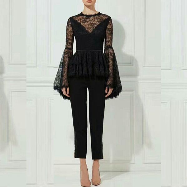 elegant summer 2019 chic elegant lace suit bodycon hollow out bodysuit two 2 piece bandage juimsuit wholesale vestido, Black;white
elegant summer 2019 chic elegant lace suit bodycon hollow out bodysuit two 2 piece bandage juimsuit wholesale vestido, Black;white