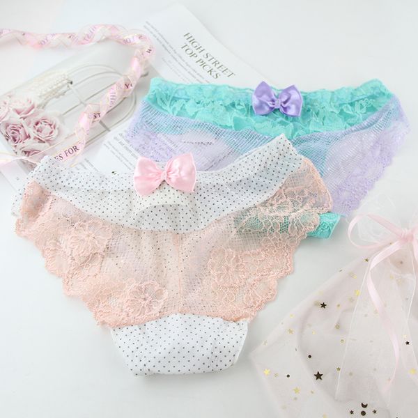 women's panties fine girl low-waist bow briefs, mesh, jacquard, lace, dots and multi-color optional, comfortable underwear, Black;pink
women's panties fine girl low-waist bow briefs, mesh, jacquard, lace, dots and multi-color optional, comfortable underwear, Black;pink