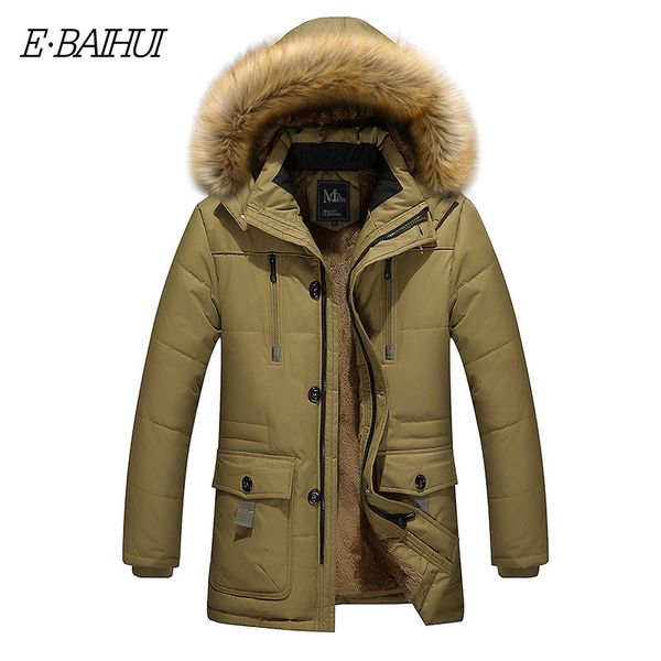e-baihui winter coats mens 100% cotton thicken parkas masculino jackets hooded jacket men's parkas coat warm outwear male j005, Tan;black
e-baihui winter coats mens 100% cotton thicken parkas masculino jackets hooded jacket men's parkas coat warm outwear male j005, Tan;black