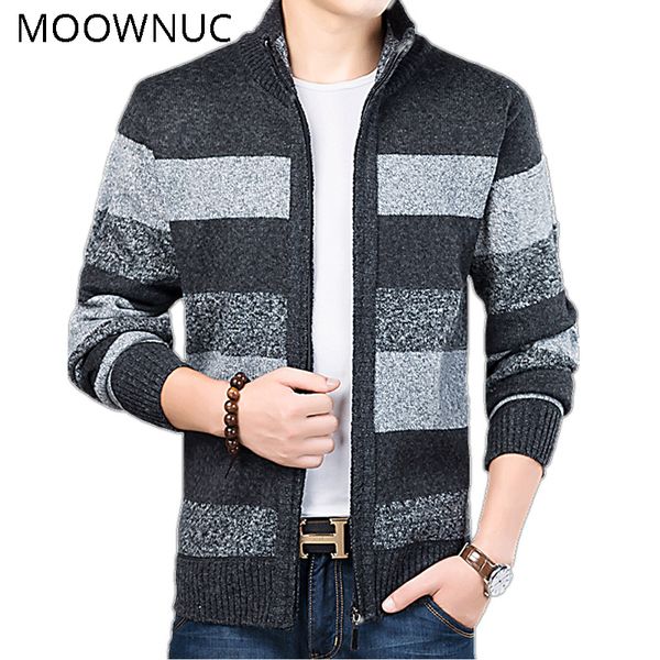 sweater stripe men stand collar thick cardigan keep warm mwc moownuc autumn winter casual fashion classic style business brank, White;black
sweater stripe men stand collar thick cardigan keep warm mwc moownuc autumn winter casual fashion classic style business brank, White;black