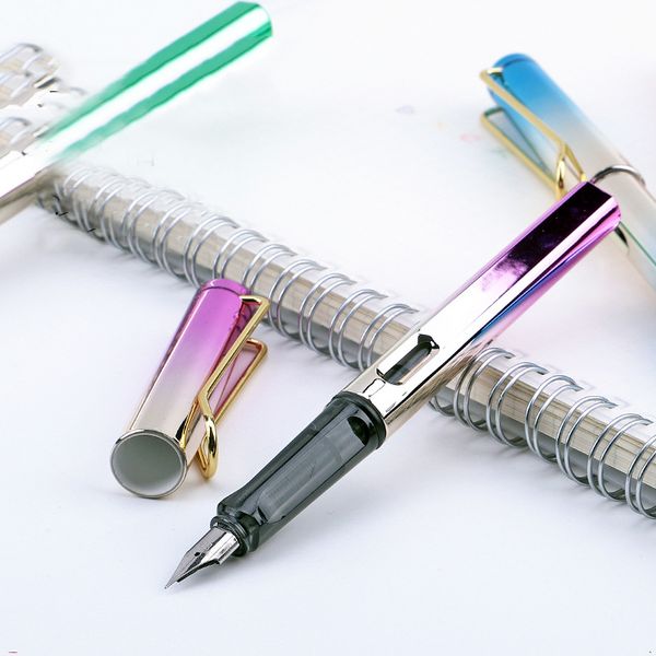 luxury fountain pens 0.5mm school office creative gradient positive pens for kids gifts supplies korean stationery
luxury fountain pens 0.5mm school office creative gradient positive pens for kids gifts supplies korean stationery