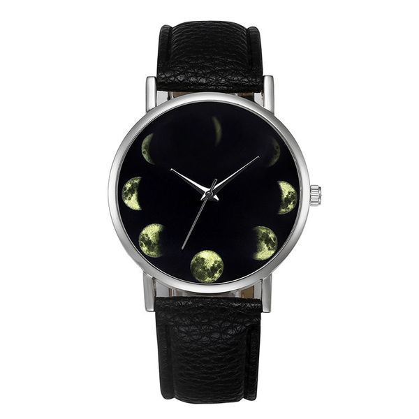 moon phase r eclipse watches women 2017 stylish quartz wrist watch leather strap bracelet watches for women clock hour, Slivery;brown
moon phase r eclipse watches women 2017 stylish quartz wrist watch leather strap bracelet watches for women clock hour, Slivery;brown