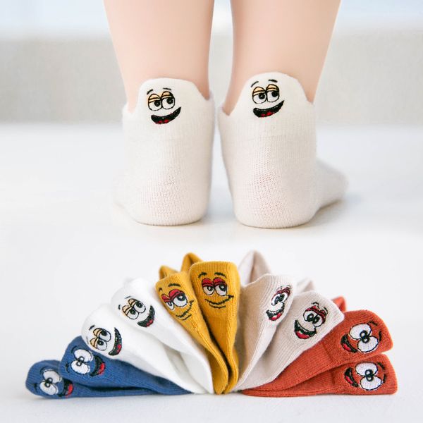 5 pairs/pack kawaii embroidered expression children socks happy fashion ankle funny socks kids cotton summer candy color, Pink;yellow
5 pairs/pack kawaii embroidered expression children socks happy fashion ankle funny socks kids cotton summer candy color, Pink;yellow