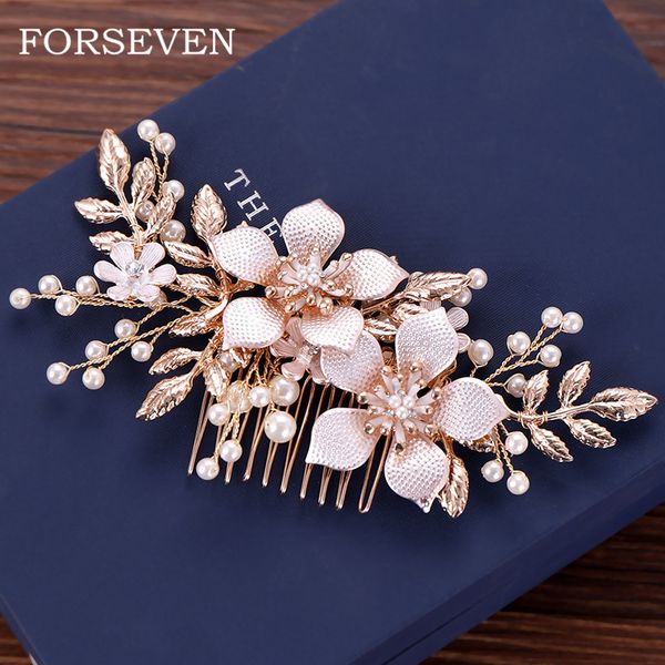 цветочный и перл волосы расческой элегантный головной убор невесты свадебный гребень волос ювелирные изделия аксессуары для волос женщины св, Golden;white
цветочный и перл волосы расческой элегантный головной убор невесты свадебный гребень волос ювелирные изделия аксессуары для волос женщины св, Golden;white