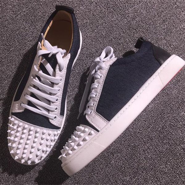 fashion designer sneakers red is bottom shoe low cut studded spikes shoes for men and women party wedding crystal lace up leather sneakers, Black
fashion designer sneakers red is bottom shoe low cut studded spikes shoes for men and women party wedding crystal lace up leather sneakers, Black