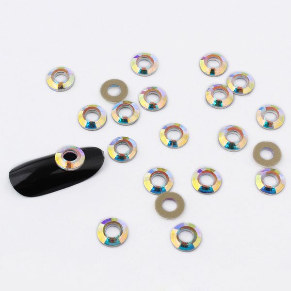 1 pack 10pcs glass crystal nail rhinestones 3d circle hollow nails gem 8mm*8mm ring of angels stones diy nail art decorations, Silver;gold
1 pack 10pcs glass crystal nail rhinestones 3d circle hollow nails gem 8mm*8mm ring of angels stones diy nail art decorations, Silver;gold