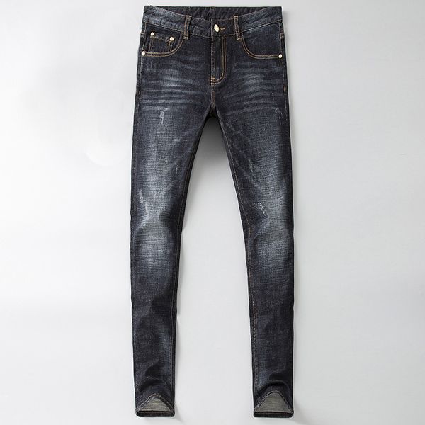 men's exquisite designer jeans denim pants classical italy mens washing vn5 straight denim trousers slim fit pant leg s pants, Blue
men's exquisite designer jeans denim pants classical italy mens washing vn5 straight denim trousers slim fit pant leg s pants, Blue